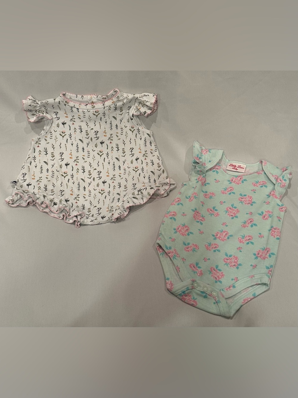3-6M Baby Girl Bodysuit Bundle – Paper Cape & Little Lass